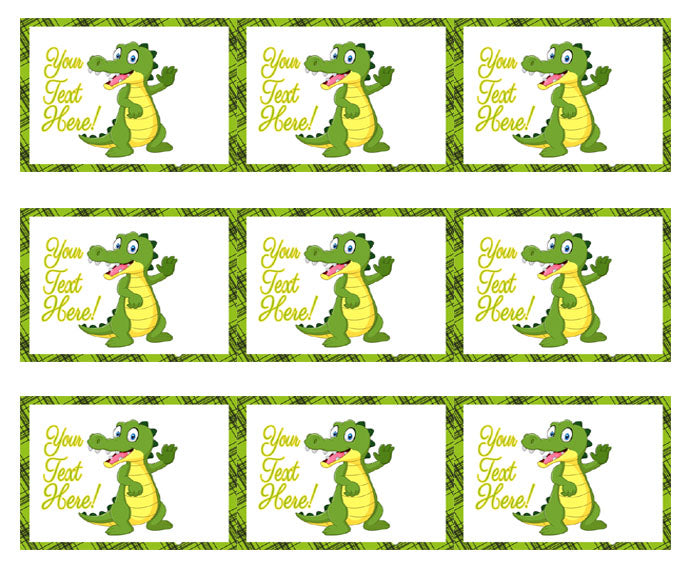 Funny Dragon - Edible Cake Topper, Cupcake Toppers, Strips