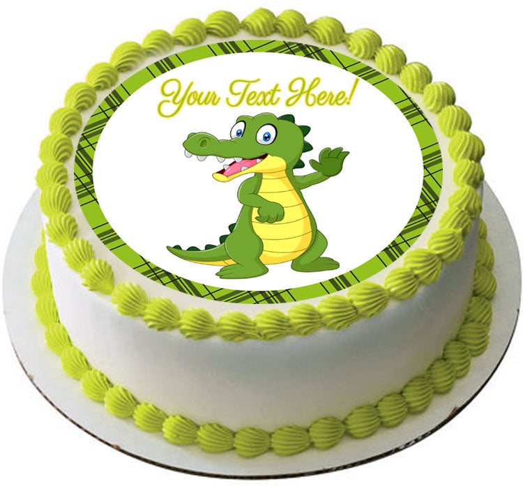 Funny Dragon - Edible Cake Topper, Cupcake Toppers, Strips