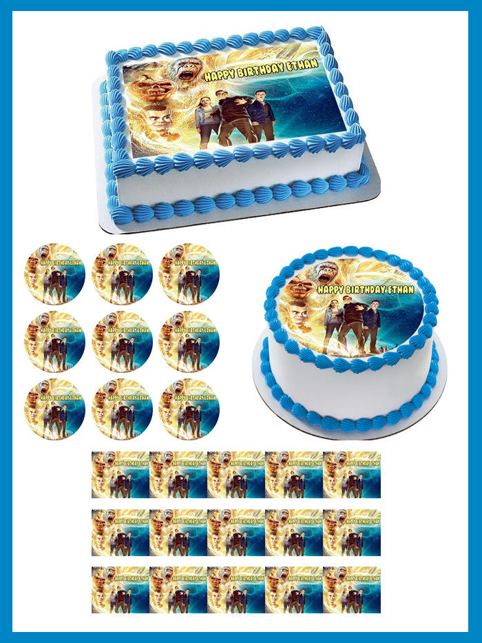 Goosebumps Edible Birthday Cake Topper OR Cupcake Topper, Decor